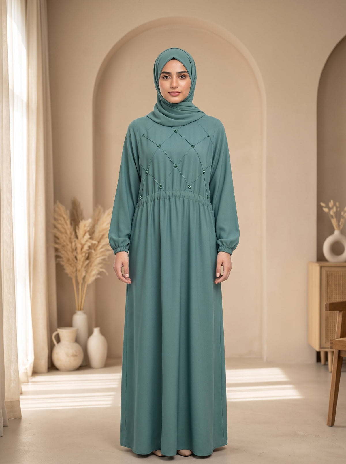 Embellished Maxi Abaya