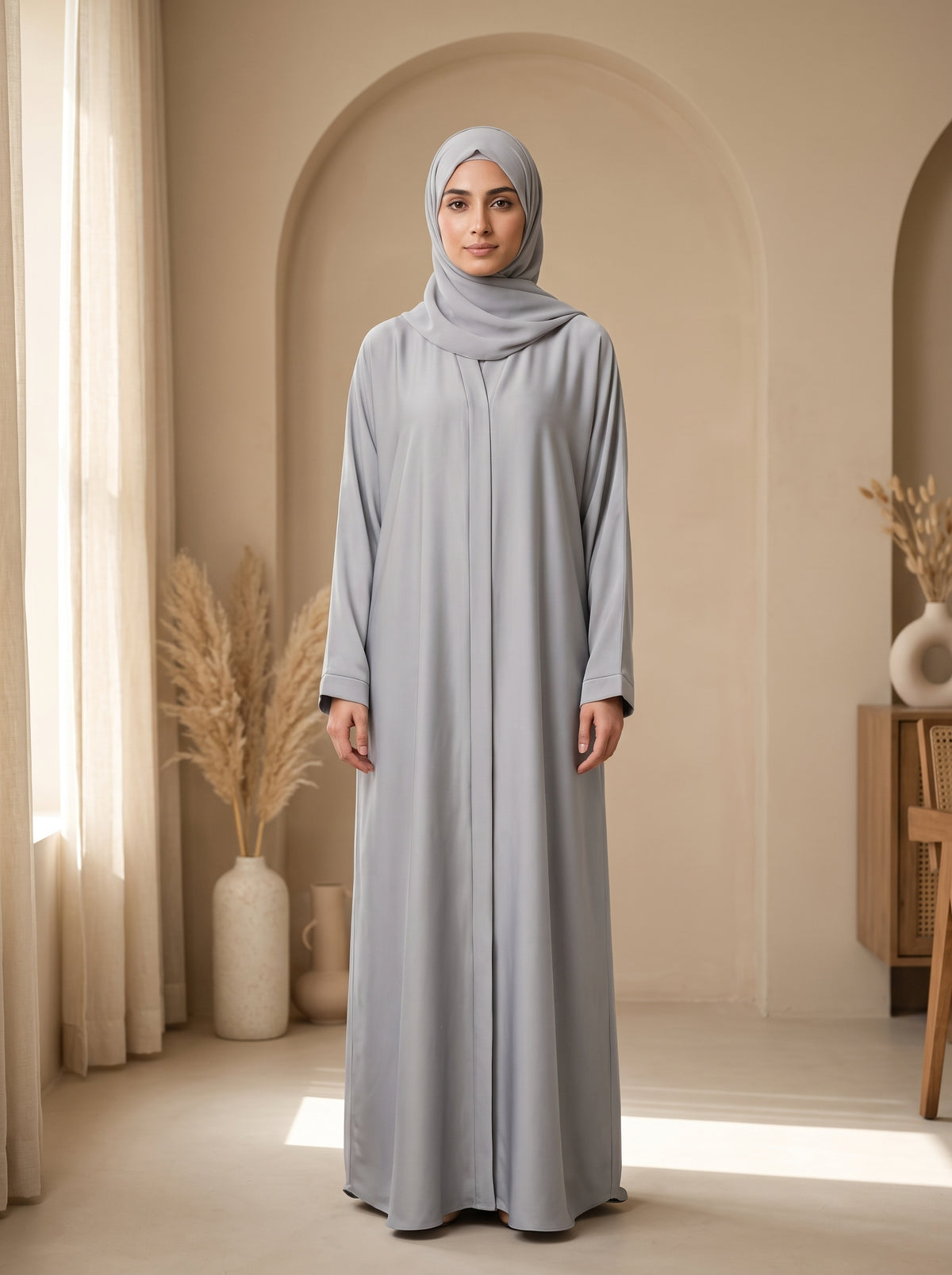 Premium Everyday Abaya with Matching Hijab