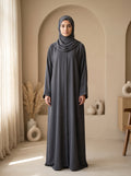 Premium Everyday Abaya with Matching Hijab